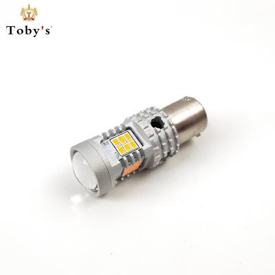 China Toby T20 high power waterproof car led lights canbus t20 canbus 1156 cornering bulb 1157 7440 7443 brake lamp ILX for sale