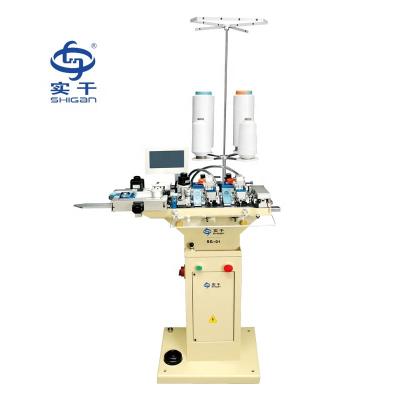 China High Quality Flatbed 6 Motor Sock Toe Tying Machine Sock Head Sewing Machine SG-01 for sale