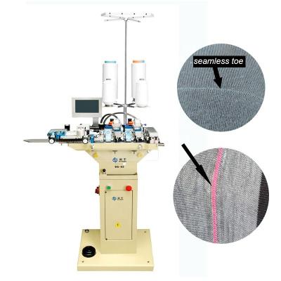 China Automatic Flatbed 3 Motor Sock Head Tying Machine Sock Tying Sewing Machine for sale