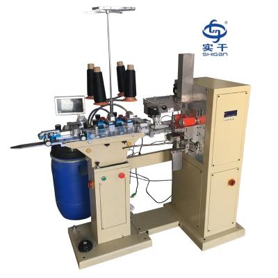 China Garment Shops High Efficiency Sock Tying Spinning Machine And Sock Device Maker for sale