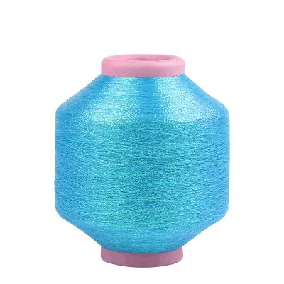 China Chip Metallic High Shiny Blend Yarn Colorful Tenacity Selection For Socks Knitting for sale