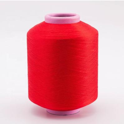 China High Tenacity Polyester Spandex Air Covered Yarn For Sock Knitting 2075/3075/4075 for sale