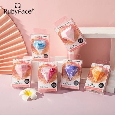 China Factory Direct Sale Makeup Blender Diamond Shape Beauty Foundation Blending Eco-friendly Cleaning Sponge High Quality for sale