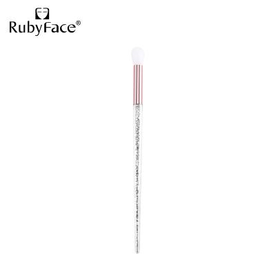 China Wholesale Stock RubyFace Diamond Handle Single Brush Tool Cosmetic Blending Makeup Brush For Face Blending Brushes for sale