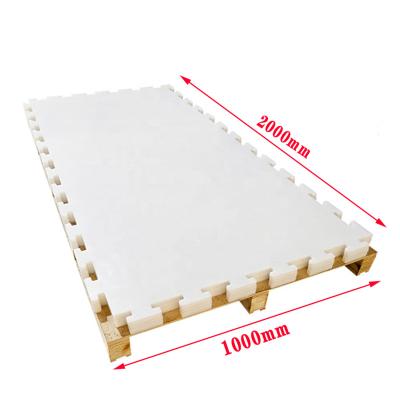 China Easy Install Wanhe HOT Selling TOP QUALITY DIY Simple Install Outdoor Interlocking Customized Synthetic Ice Rink for sale