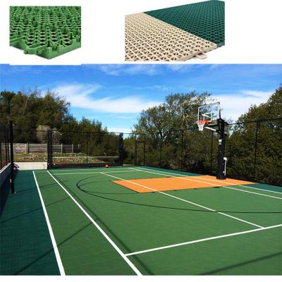 China Sports wind hot! Wanhe DIY Outdoor Backyard Basketball Court Flooring Kit Australia For Sports Court Tiles for sale