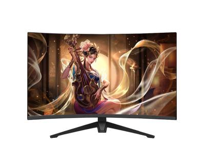 China R1800 speaker curved 2021new design 27 inch frameless led FHD 75hz with freesync and G-synchro game monitor for sale