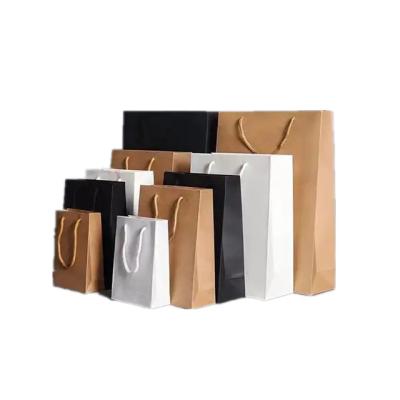 China Disposable Recyclable Custom Kraft Paper Customized Kraft Paper Bags Logo Printing Paper Bags for sale