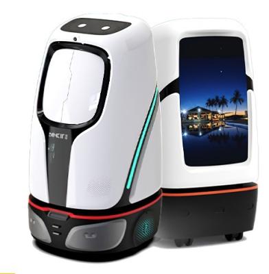 China restaurant & Hotel Provides Ruitan Intelligent Autonomous Delivery Service Robot For Hotel Hospitality Intelligent Delivery Delivery Robot for sale