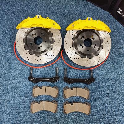 China Velocette V6 Modified 6 Piston Brake Calipers For 355mm 380mm Brake Disc for sale