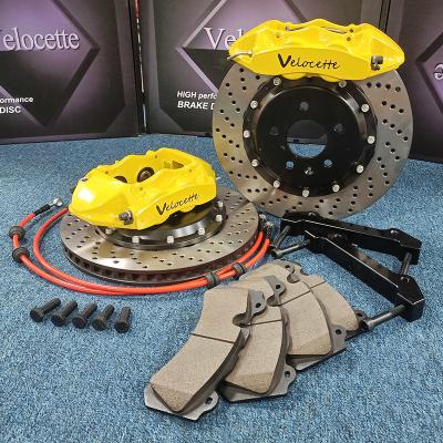 China Aluminum Alloy GT4 4 Pot Automotive Caliper 345mm 355mm 370mm for sale