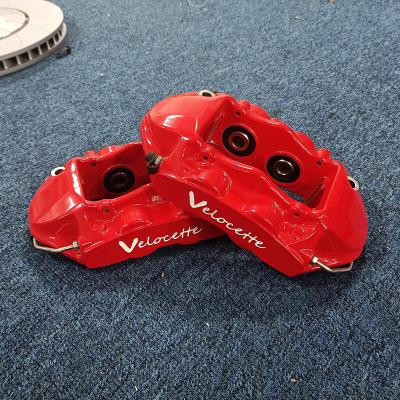 China Aluminum Alloy 4 Pot Car Brake Calipers 345mm 355mm 370mm for sale