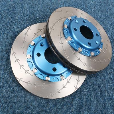 China Auto Modified Honda Civiv Performance Brake Disc Fit GK5 Rear Disc 280x9mm Blue Dragon Slot for sale