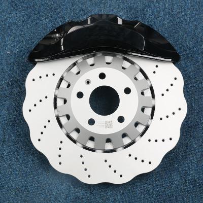 China Drilled Brake Rotor Modified Brake Caliper Audi Aluminum Alloy for sale