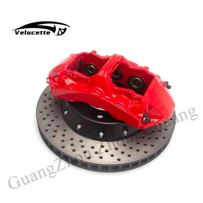 China Refit High Performance  6-Pot Bake Caliper Big Brake Kit GT6 For 18-21 Inch Wheels 350-405mm Dish BMW for sale