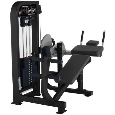 China Gym Factory Price Pin-loaded Hammer Strength Selectorized Gym Equipment Seated Abdominal Machine for sale