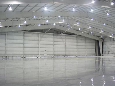 China Prefabricated Light Steel Structure Hangar Airplane Aircraft Hanger Construction for sale