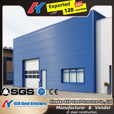 China Single Storey Painted Peb Steel Building Structure With Customizable Insulation for sale