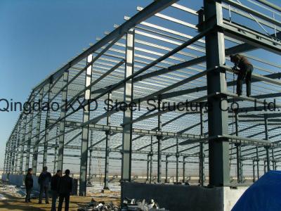 China Prefabricated Metal Warehouse Building Heavy Load Steel Shed Construction for sale