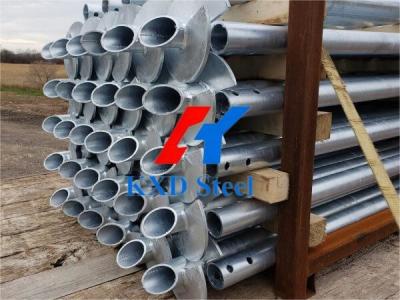 China Hot Dip gegalvaniseerd geprefabriceerd stalen grondstapel Foundation System Schroef Helical Anchor Bolt Te koop