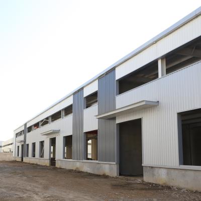 China Prefabricated Steel Frame Steel Structure Building Warehouse Workshop Q235 Q355B for sale