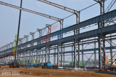 China Brug Prefabricated Steel Structure Shed Fabrication Metal Frame Company Metal Steel Structure Warehouse Gebouw Te koop