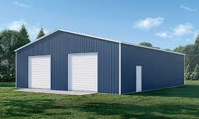 China Steel Colorful Material Q355 Prefab Building Prefabricated Garages Building Kits for Sale for sale