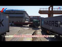 industrial prefabricated steel structure workshop custom modular prefab building