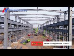 Steel Structure Building For Auto Repair Shop Prefabricated Steel Workshop