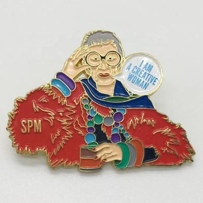 China Antique Imitation Pins Custom Hard Enamel Pins Fabricate Metal Badge Factory Custom Enamel Pin for sale