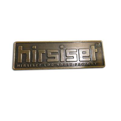 China Waterproof Blanks Metal Door Identification Plates Custom Decorative House Number License Plate for sale