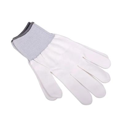 China Industrial Nylon Yarn Knitting Shell Guantes De Trabojo Cheap Work Polyester 13 Gauge Knit Liner Gloves for sale