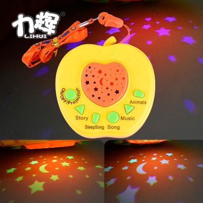 China Toy Child Musical Apple Learning Story Machine with Projection Educational Toy for sale