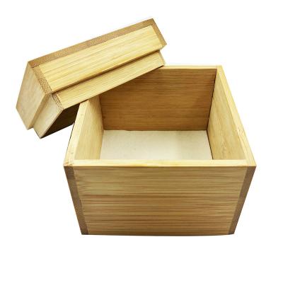 China Gift & Custom Craft Logo Handmade Jewelry Packaging Simple Wooden Boxes Wholesale for sale