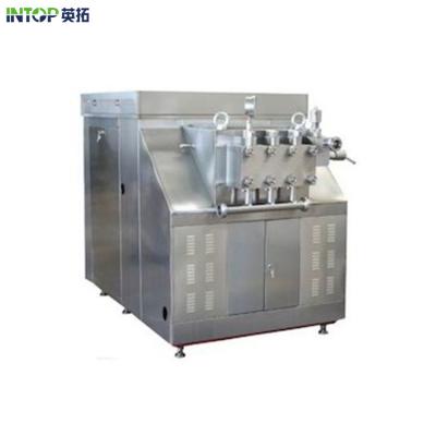 China Automatic High Pressure Homogenizer Dairy Homogenizer Machinery Repair Shops High Pressure Yogurt Homogenizer for sale