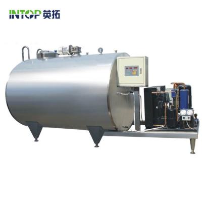 China Cooling machinery repair shops CE certificate stainless steel dimple milk storage tank factory price for sale