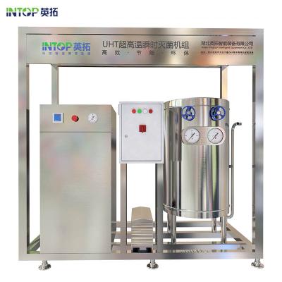 China Automatic Milk Sterilizer Hotels Industrial UHT Pasteurization Machine For Juice Orange Yogurt Beer Drink For Sale for sale