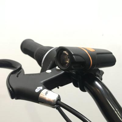 China Wholesale Waterproof Structure Waterproof Smart Light Stand USB LED Rechargeable Bike Front Light OBBC11 for sale