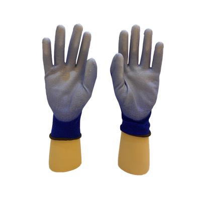 China Popular Anti-Cut Cut Make PU Heavy Duty Safety Work Gloves OEM Custom Design Men PU Work Gloves for sale