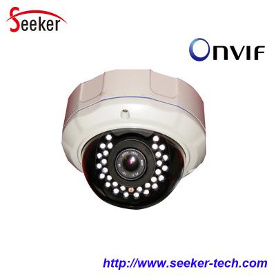 China Manufacturer of H.264 Ip camera Hi3518E 720P Onvif 2.0 POE Optional Metal Case Vandalproof for sale