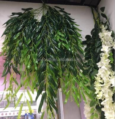 China artificial plastic willow branches for sale