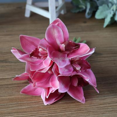 China Single Fabirc 3D Printing Orchid Flower for sale