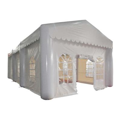 China Commercial Transparent Inflatable Military Hospital Inflatable Cube Tent Large Outdoor Inflatable Outdoor Tent for sale