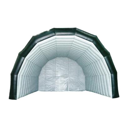 China Outdoor Inflatable Shell Dome Event Stages Arch Tent Stage Cover Shape For Outdoor Inflatable Tent Concert for sale