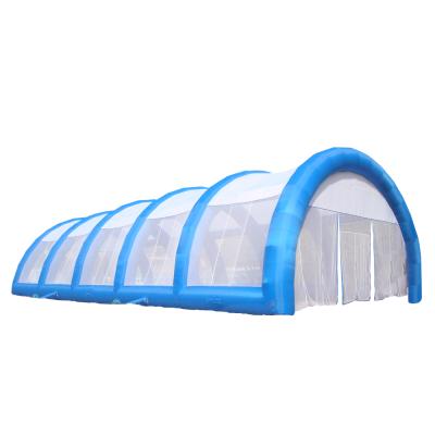 China Outdoor Customizable Luxury Inflatable Dome Camping For Business Sport Pop Up Tent Inflatable CS Field Tents for sale