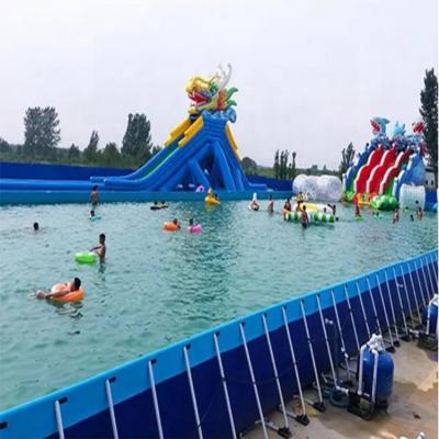 China Wholesale Outdoor Water Play Slide Park Pool Floats Equipment For Adults And Kids for sale