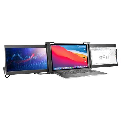 China HDR Factory Supplier FOPO Triple Monitor Portable 11.9 Inch LCD Laptop Screen Triple Extension Monitors for sale