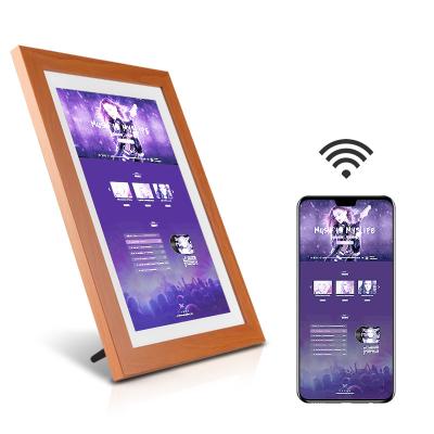 China Using APP of smart wifi wholesale smart wifi upload cloud transmission cloud digital photo frame for sale