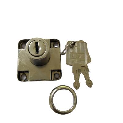 China Modern Factory Office Drawer Lock Cabinet Lock Core Wholesale Thick Square Tongue Lock for sale