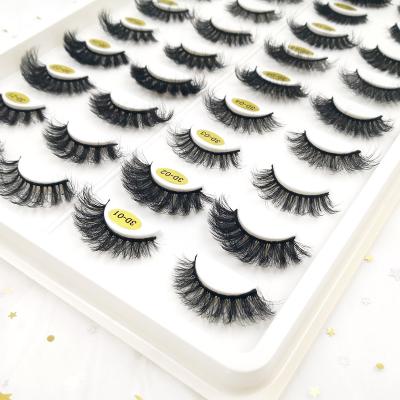 China Soft/Curly/Comfortable/Convenient/Easy To Wear Custom Private Label Mink Eyelashes Box From Wholesale HG3D Mink False Eyelashes With Manufacturer Vendor for sale